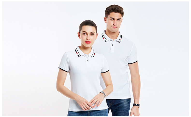 新款纯棉polo衫定制工作服