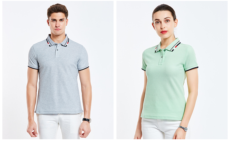 新款纯棉polo衫定制工作服