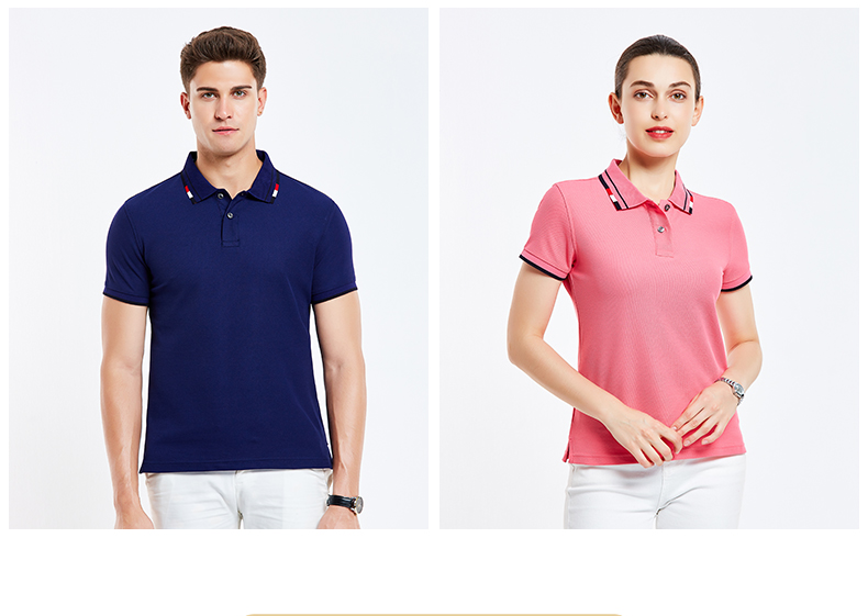 新款纯棉polo衫定制工作服